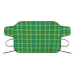 Shamrock Tartan St. Patrick's Day Print Car Windshield Snow Cover