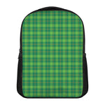 Shamrock Tartan St. Patrick's Day Print Casual Backpack