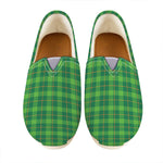 Shamrock Tartan St. Patrick's Day Print Casual Shoes