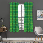 Shamrock Tartan St. Patrick's Day Print Curtain
