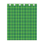 Shamrock Tartan St. Patrick's Day Print Curtain