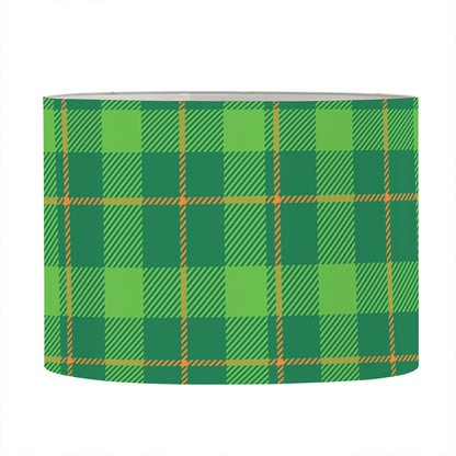 Shamrock Tartan St. Patrick's Day Print Drum Lamp Shade