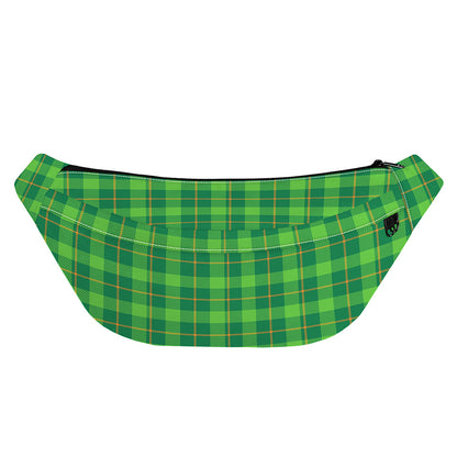 Shamrock Tartan St. Patrick's Day Print Fanny Pack