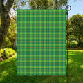 Shamrock Tartan St. Patrick's Day Print Garden Flag