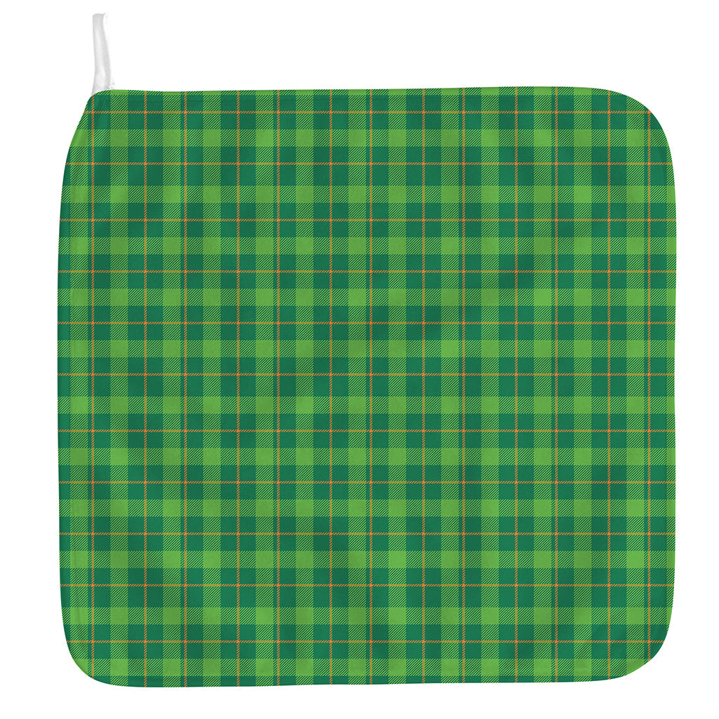 Shamrock Tartan St. Patrick's Day Print Hand Towel