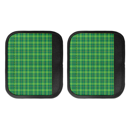 Shamrock Tartan St. Patrick's Day Print Handle Covers