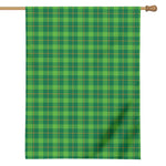 Shamrock Tartan St. Patrick's Day Print House Flag