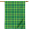 Shamrock Tartan St. Patrick's Day Print House Flag