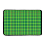 Shamrock Tartan St. Patrick's Day Print Kitchen Mat