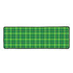 Shamrock Tartan St. Patrick's Day Print Long Kitchen Mat