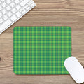 Shamrock Tartan St. Patrick's Day Print Mouse Pad