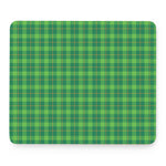 Shamrock Tartan St. Patrick's Day Print Mouse Pad