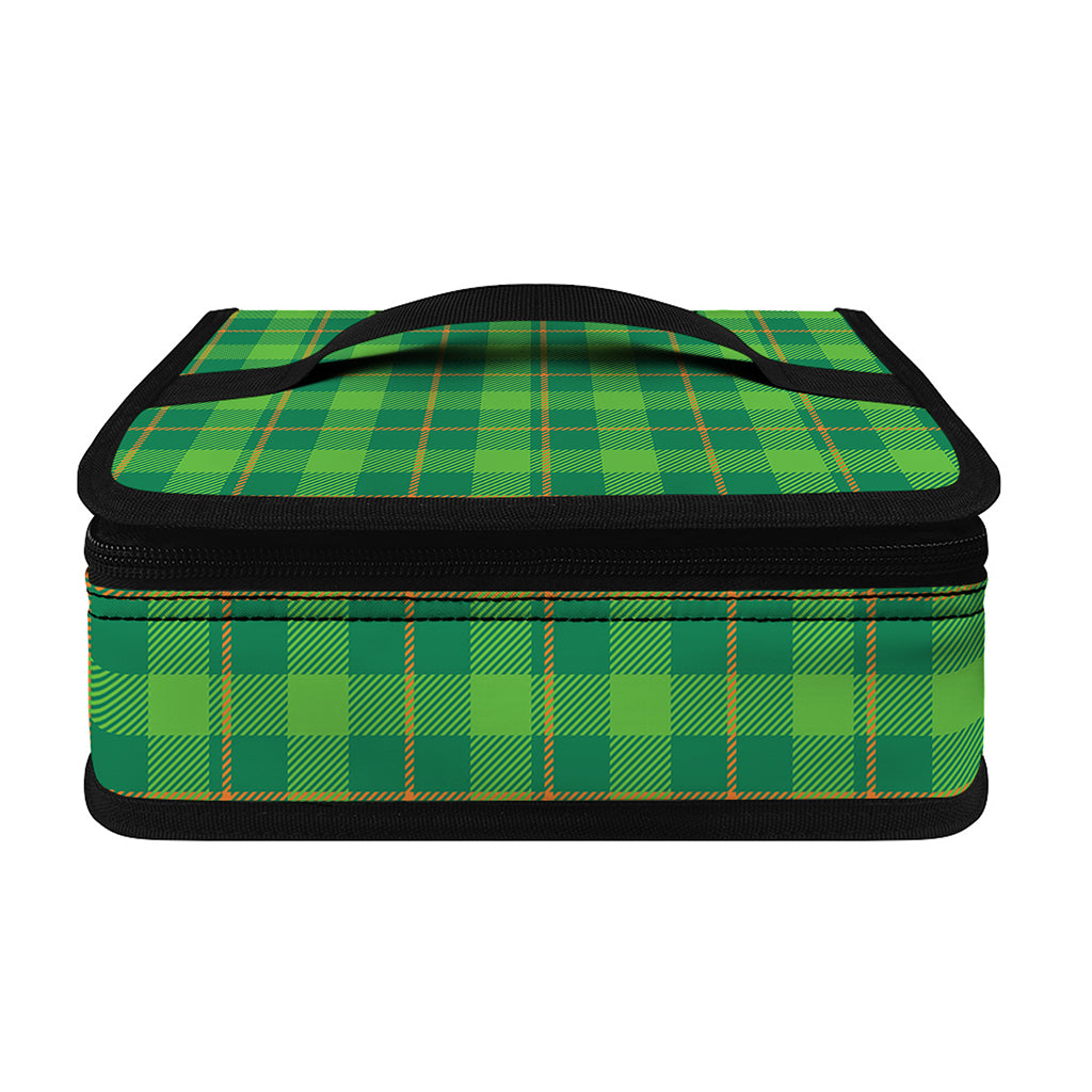 Shamrock Tartan St. Patrick's Day Print Small Lunch Bag