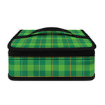 Shamrock Tartan St. Patrick's Day Print Small Lunch Bag