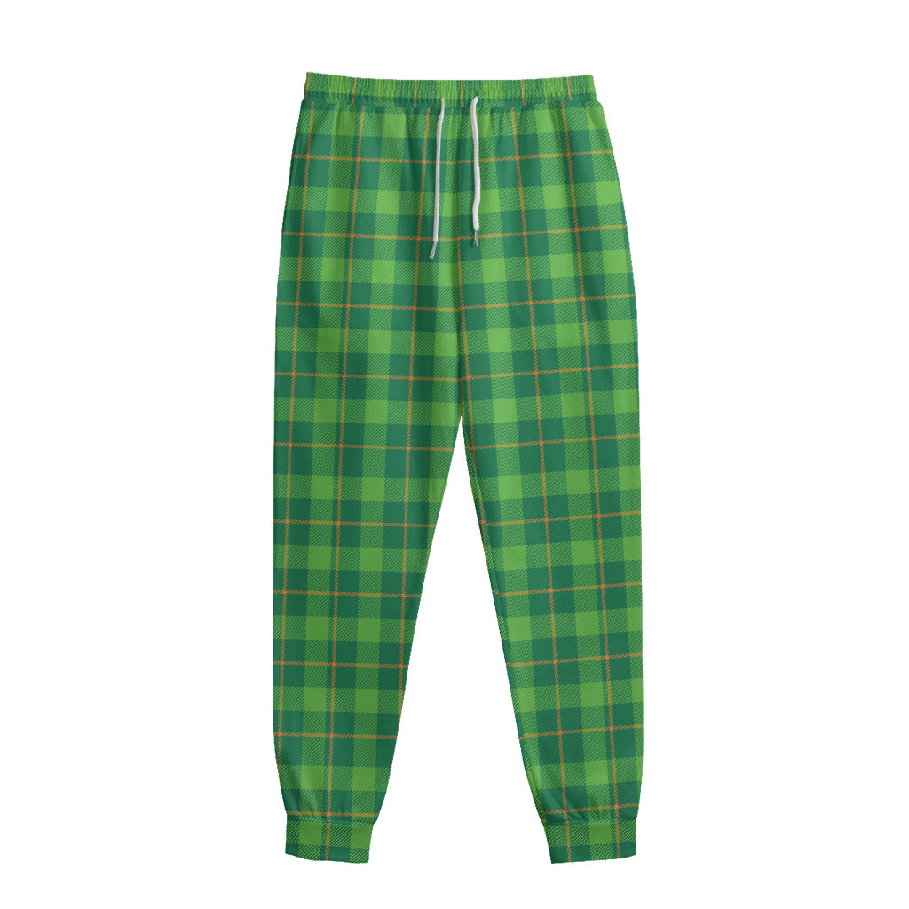 Shamrock Tartan St. Patrick's Day Print Sweatpants