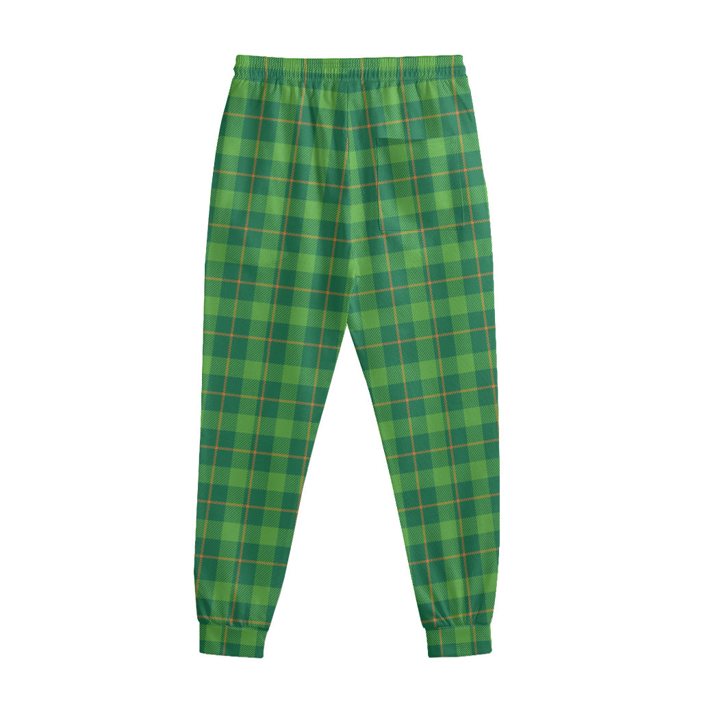 Shamrock Tartan St. Patrick's Day Print Sweatpants