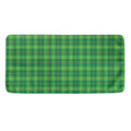 Shamrock Tartan St. Patrick's Day Print Towel