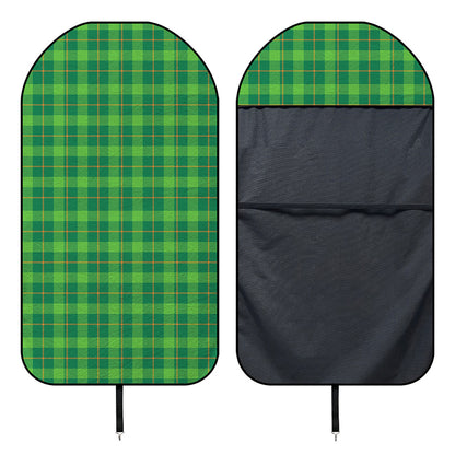 Shamrock Tartan St. Patrick's Day Print Waterproof Car Seat Cover