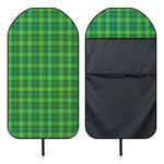 Shamrock Tartan St. Patrick's Day Print Waterproof Car Seat Cover