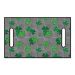 Shamrocks Houndstooth Pattern Print Golf Cart Seat Cover