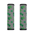 Shamrocks Houndstooth Pattern Print Handle Covers