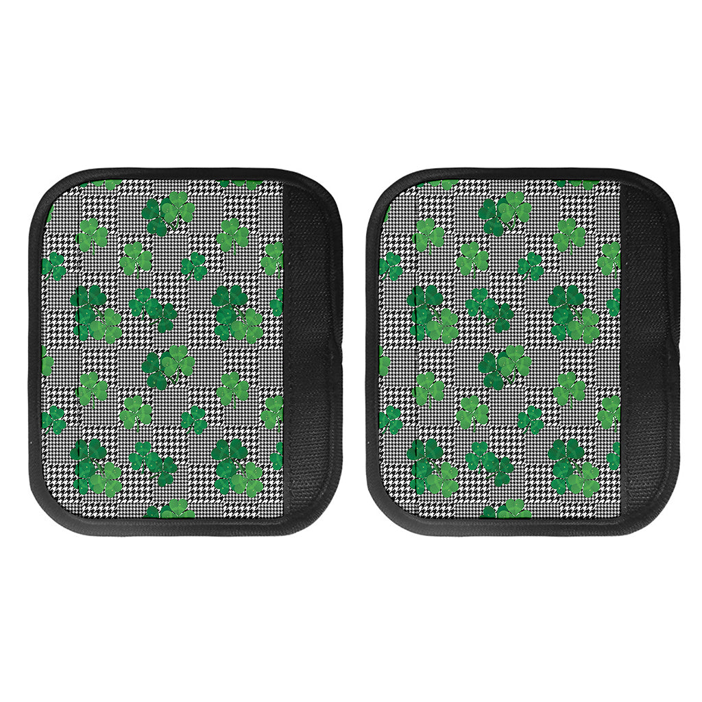 Shamrocks Houndstooth Pattern Print Handle Covers
