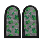 Shamrocks Houndstooth Pattern Print Skillet Handle Cover