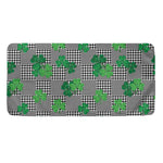 Shamrocks Houndstooth Pattern Print Towel