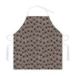 Shar Pei And Pug Pattern Print Adjustable Apron