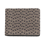 Shar Pei And Pug Pattern Print Bifold Wallet