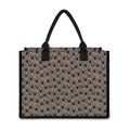 Shar Pei And Pug Pattern Print Canvas Tote Bag