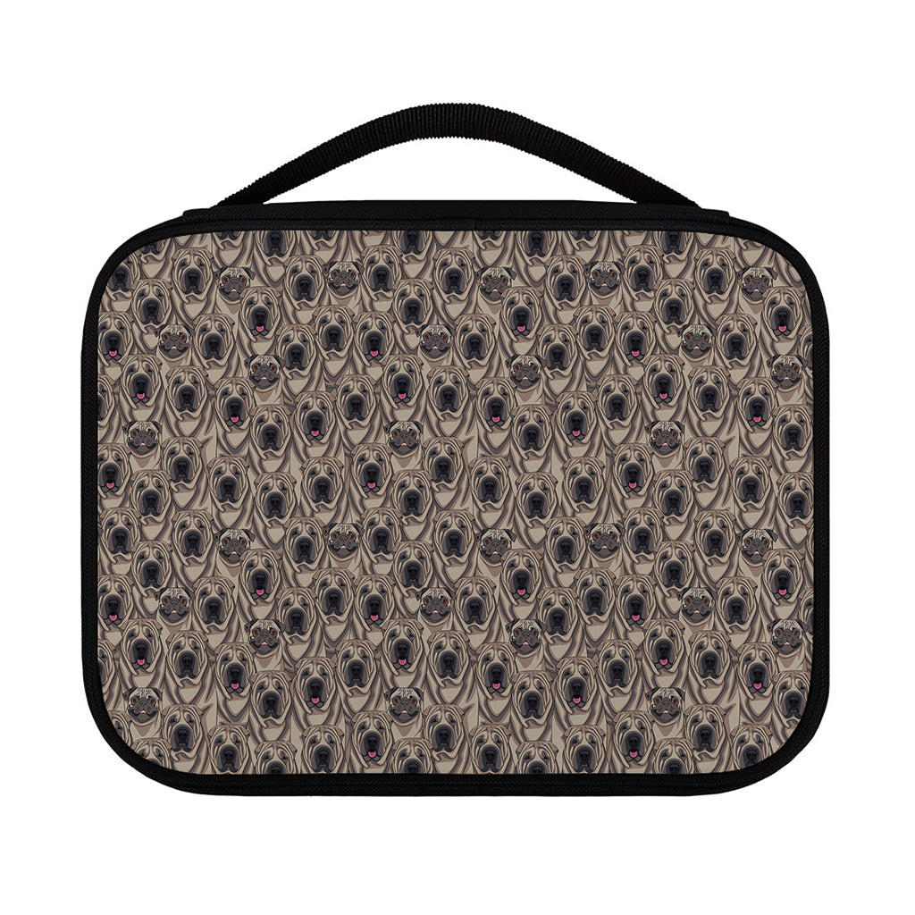 Shar Pei And Pug Pattern Print Classic Bible Case