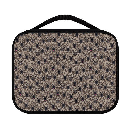 Shar Pei And Pug Pattern Print Classic Bible Case