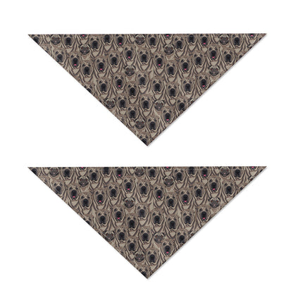 Shar Pei And Pug Pattern Print Dog Bandana