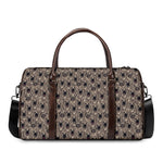 Shar Pei And Pug Pattern Print Duffle Bag