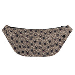 Shar Pei And Pug Pattern Print Fanny Pack