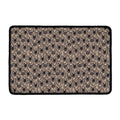 Shar Pei And Pug Pattern Print Kitchen Mat