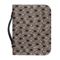 Shar Pei And Pug Pattern Print Leather Bible Cover