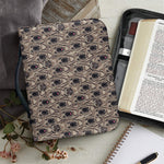 Shar Pei And Pug Pattern Print Leather Bible Cover