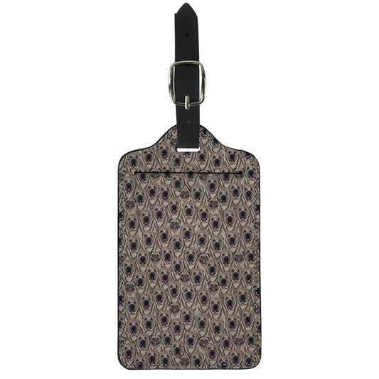 Shar Pei And Pug Pattern Print Luggage Tag