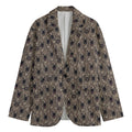 Shar Pei And Pug Pattern Print Men's Blazer