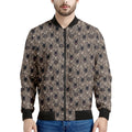 Shar Pei And Pug Pattern Print Men's Bomber Jacket