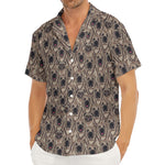 Shar Pei And Pug Pattern Print Men's Deep V-Neck Shirt