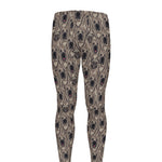 Shar Pei And Pug Pattern Print Men's leggings