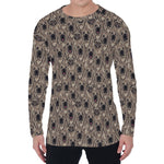 Shar Pei And Pug Pattern Print Men's Long Sleeve T-Shirt