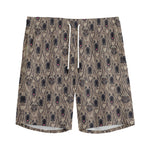 Shar Pei And Pug Pattern Print Men's Sports Shorts