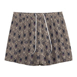 Shar Pei And Pug Pattern Print Mesh Shorts