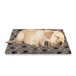 Shar Pei And Pug Pattern Print Pet Cooling Mat Cover