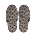 Shar Pei And Pug Pattern Print Slippers