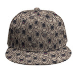 Shar Pei And Pug Pattern Print Snapback Cap